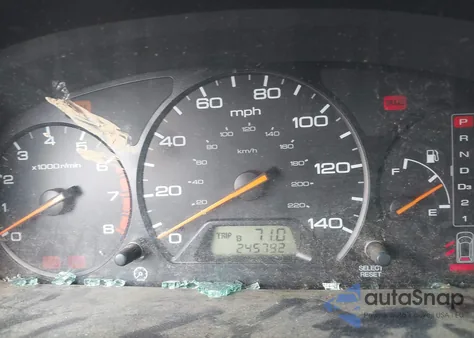 2004 Honda Odyssey Ex из США, поврежденный, VIN 5FNRL18614B136285